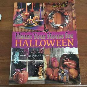 Halloween home decor/recipe idea book
