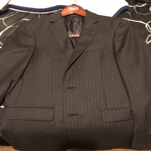 Slim Suit And Slack Black Grayish
