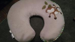 Reversible boppy pillow