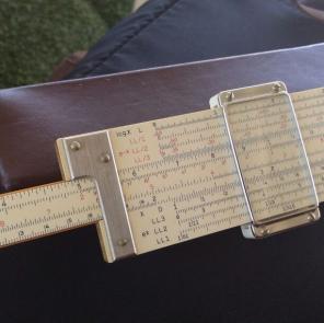 Fredrick Post Slide Ruler Leather Case
