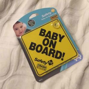 Baby on Board Sign