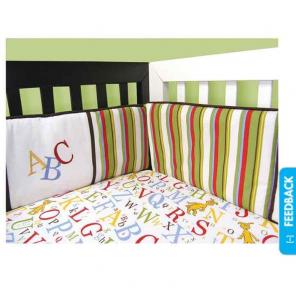 Dr Seuss ABC crib bedding set