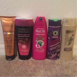 (5) Shampoos (Multiple Brands)