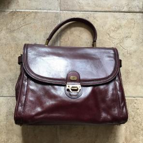 Vintage Goldpfeil Briefcase Leather