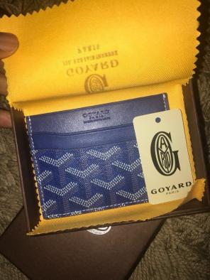 Goyard Wallet Cardholder Blue