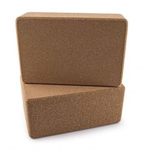 Set Of 2 Cork Yoga Blocks