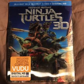 Ninja Turtles 3D Blu Ray