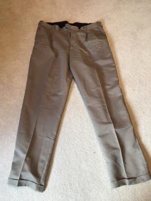 Savane Taupe Men 38x34 Dress Pant