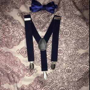 Toddler Suspenders And Bow Tie
