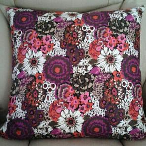 Handmade Pillow in Vera Bradley Fabric