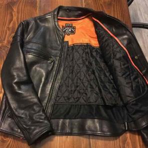 Men's Leather Motorcycle Jacket