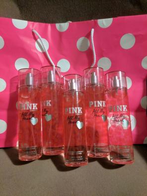 5Pink Victoria'sSecret all my heart mist