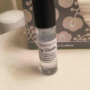 Teething essential oil roll on