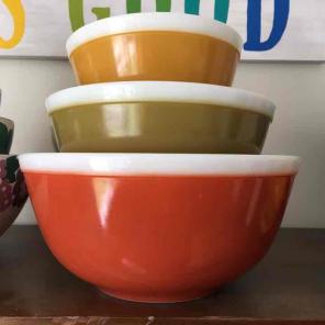 *Reserved* Pyrex Fall Americana set