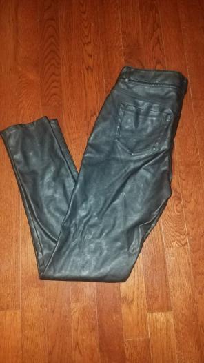 Black leather pants!