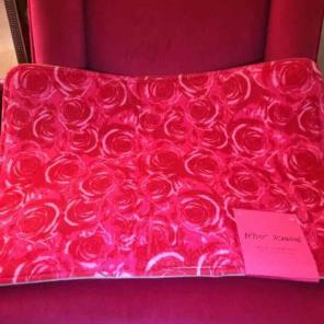 Betsey Johnson rose rug mat