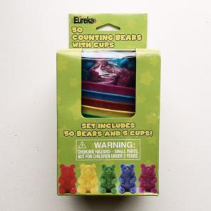 Counting Bears & Cups Montessori Toy
