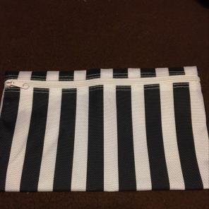 Striped Multipurpose Pouch