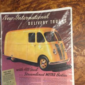 International Delivery Truck Ad