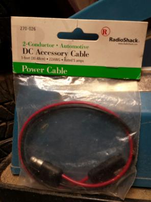 DC Accessory Cable Power Cable