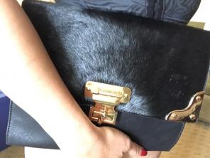 Faux Fur Clutch