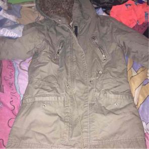 Green/olive parka