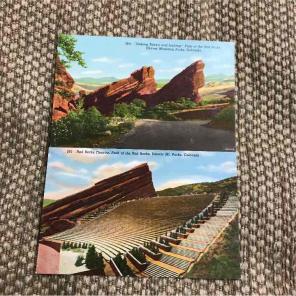 1952 postcards from Denver Mt. Parks