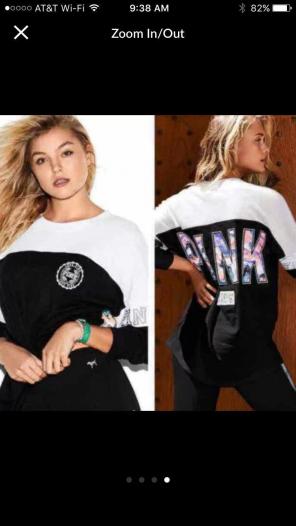New VS Pink Varsity Crew