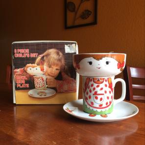 Vintage Three-Piece Child's Set