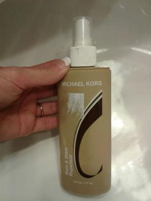 Michael kors rain and stain repellent