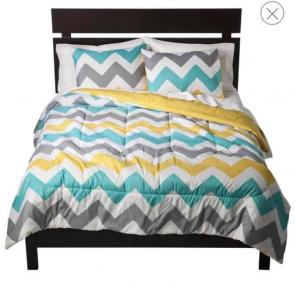 Chevron bed spread /comforter