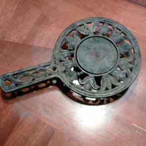 Antique Vintage Cast Iron Trivet