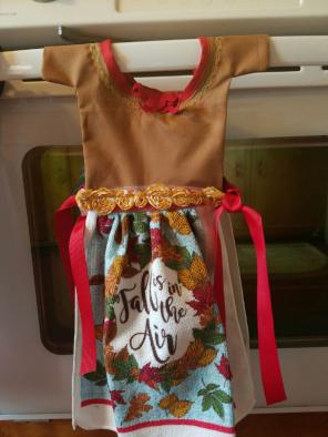 Oven towel dress