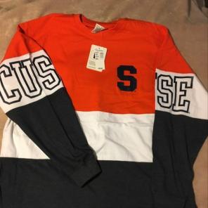 Syracuse Orangemen Spirit Jersey NWT