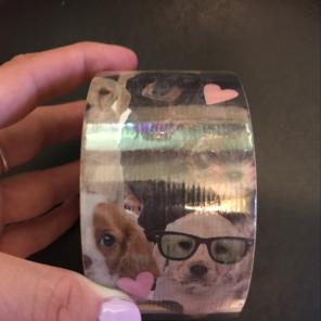 Puppy Pattern Duck Tape