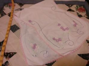 Beautiful vintage table runner