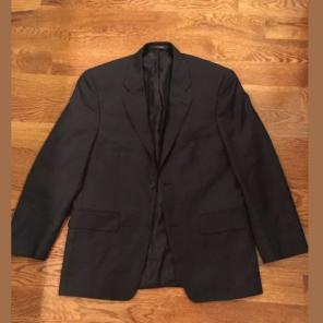 Tasso Elba 38S Men's Suit Jacket Black