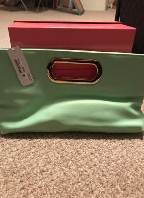 Brand New Teal Clutch