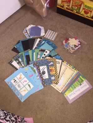 Miscellaneous Scrap Booking Lot