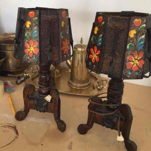 Set of unique lamps