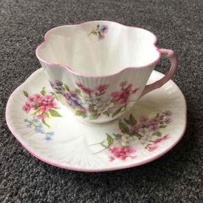 Vintage Shelley Teacup & Saucer Set