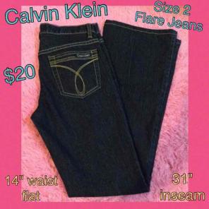Calvin Klein Flare Jeans