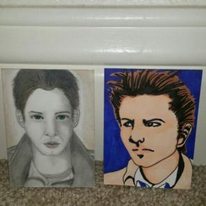 Aceo cards 2 Supernatural Dean & Cass