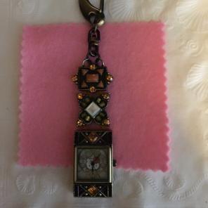 Made In Japan Hello Kitty Clip Watch .