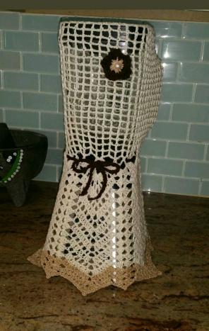 crochet blender cover