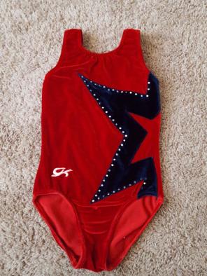 GK Elite gymnastics leotard