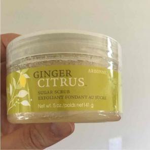 Arbonne Ginger Citrus Sugar Scrub
