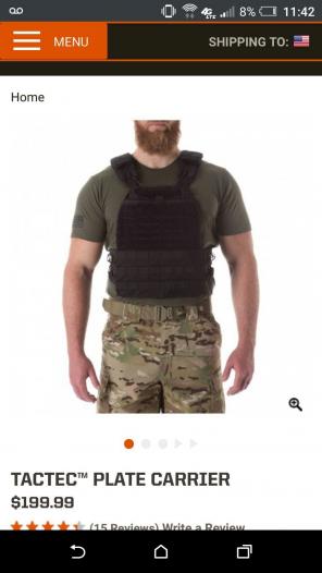 Crossfit 5.11 Plate Carrier
