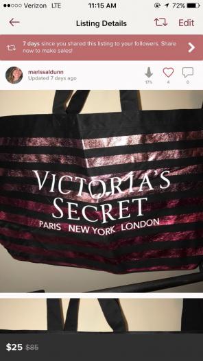 Brand New! VS Tote
