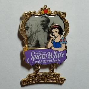 Snow White Walt Disney Opening Day Pin